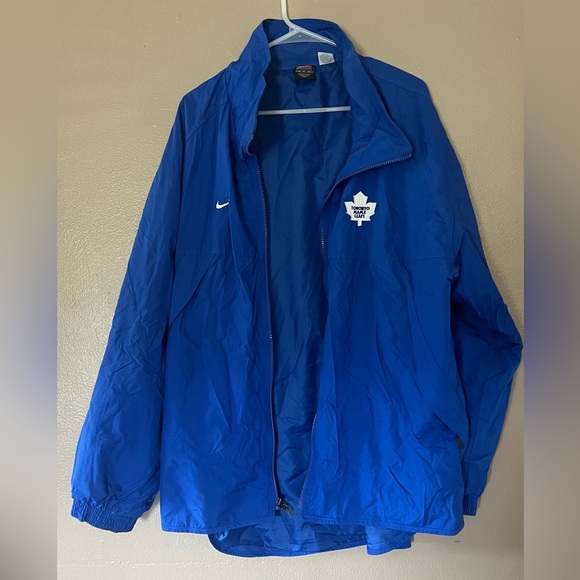 Nike Toronto Maple Leafs Windbreaker Jacket - Men’s Size XL - Picture 4 of 9